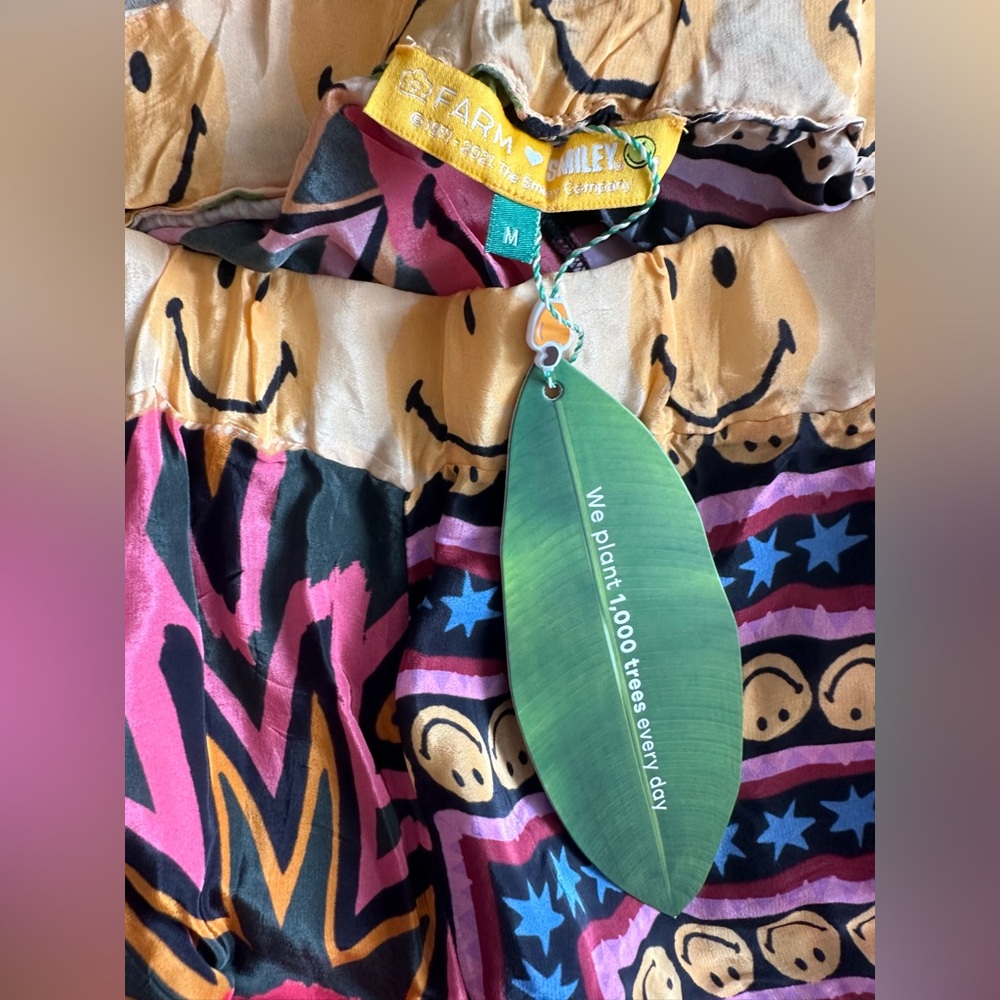 FARM Rio Smiley Pants Size M NWT - Picture 5 of 5